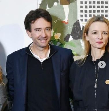 Anne Dewavrin and Bernard Arnault children Antoine Arnault and Delphine Arnault